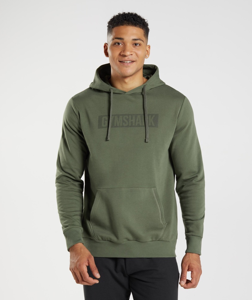 Gymshark Block Hoodie Kernoliv