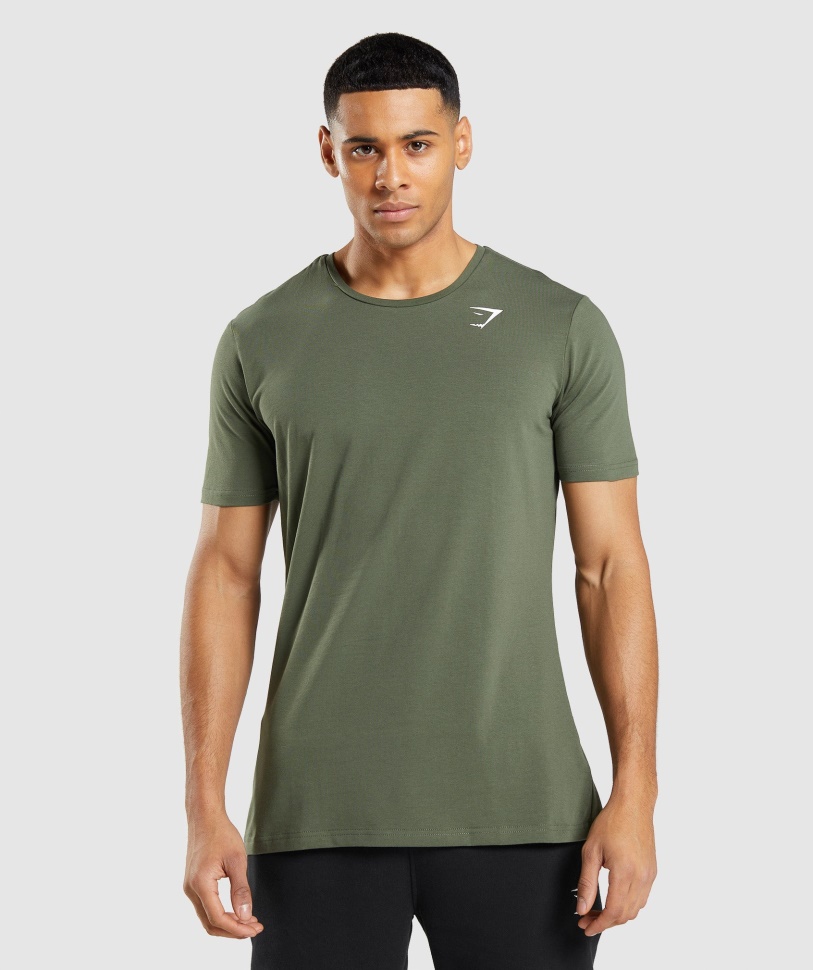 Gymshark Core Olive Essential T-Shirt