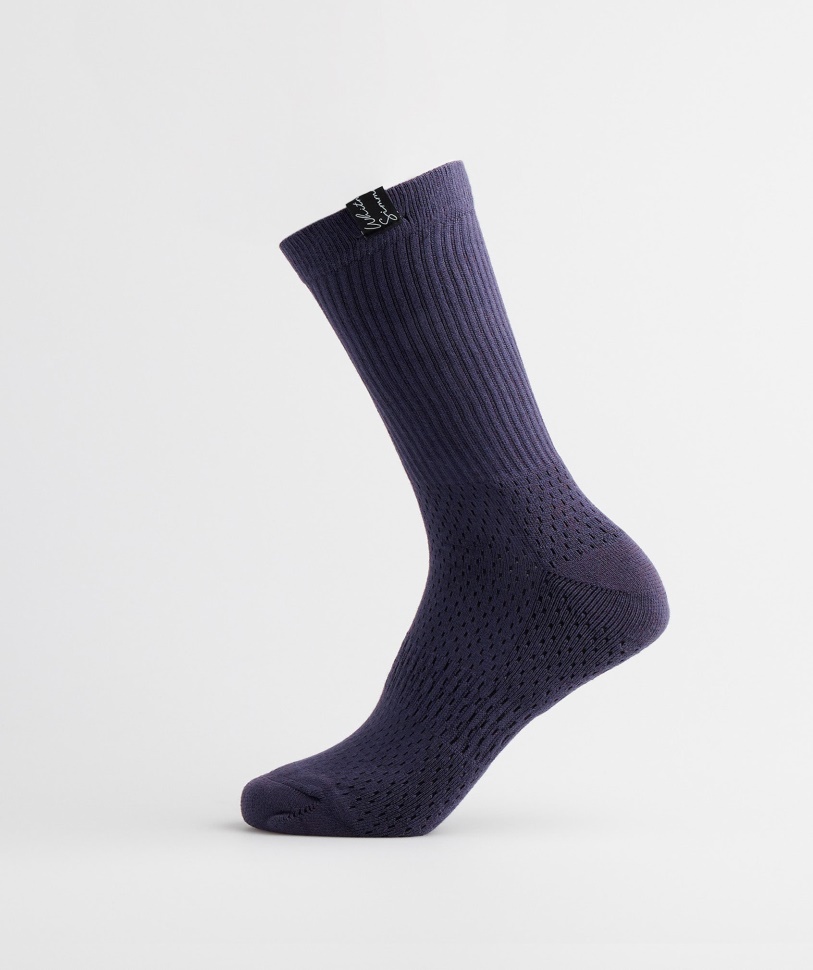 Gymshark Whitney Tab Crew Socken 1pk Indigo Navy